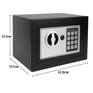 Luxe Brandwerende Kluis Zwart met Cijferslot