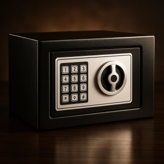 Luxe Brandwerende Kluis Zwart met Cijferslot