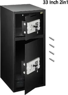Mason® Elektronische Brandwerende Kluis Met Dubbele Deur