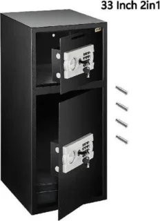 Mason® Elektronische Brandwerende Kluis Met Dubbele Deur