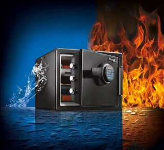 Masterlock Brandwerende Kluis 34.8x41.5x49.1 cm Zwart