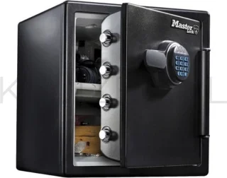 Masterlock Brandwerende Kluis Cijferslot Zwart 45x42x49 cm