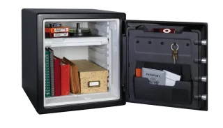 Masterlock Brandwerende Kluis Cijferslot Zwart 45x42x49 cm