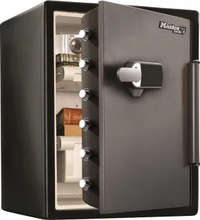 Masterlock Kluis Cijferslot 60 x 47 x 49 cm Zwart