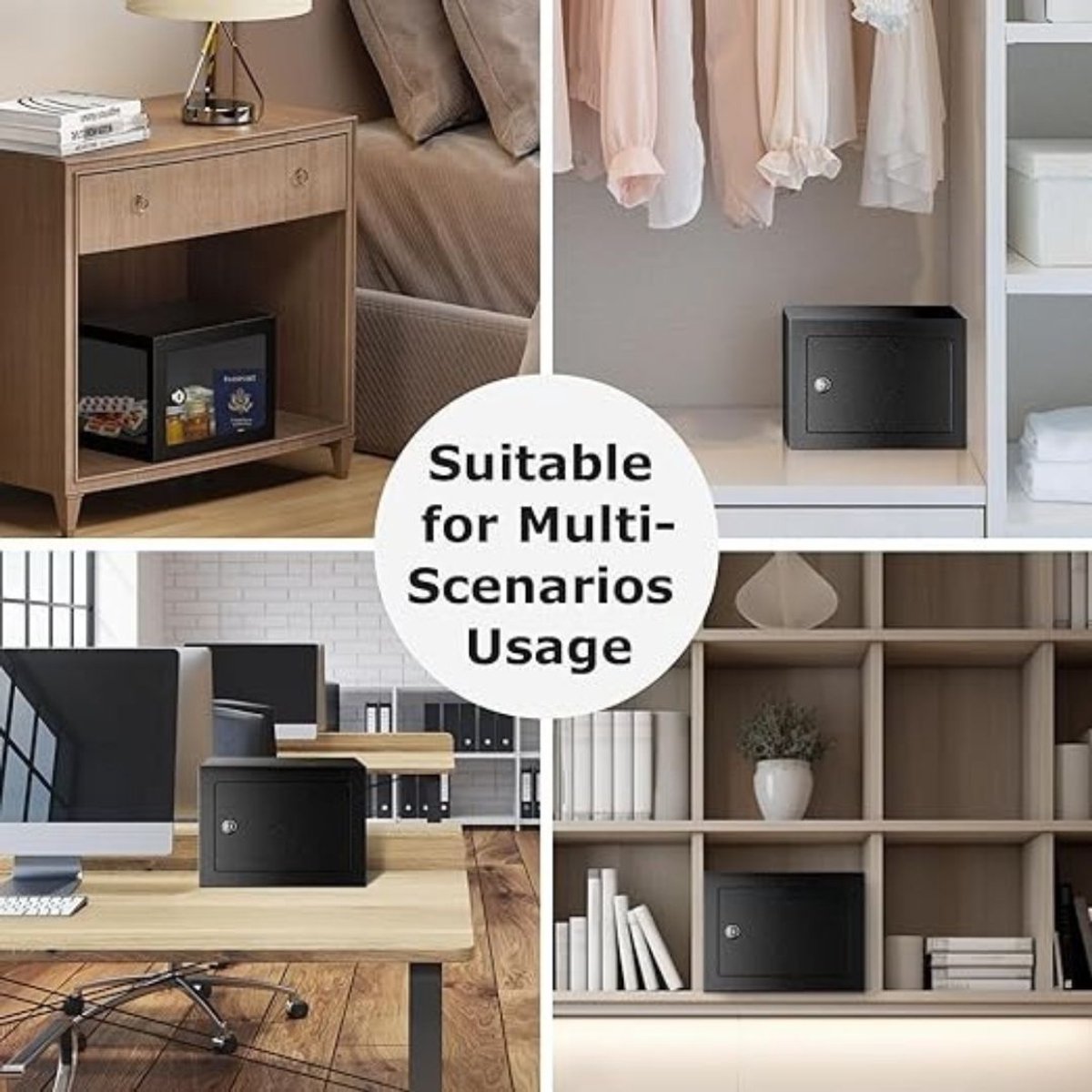 Wat vinden we goed aan de MKSS® Brandwerend Geldkistje met Sleutel 17x23x17 cm