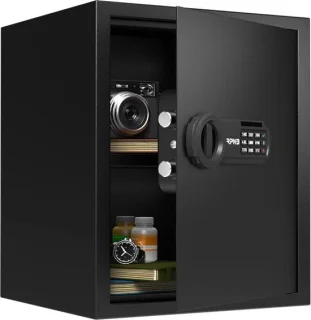 MKSS Kluis Vingerafdruk 35x35x40 cm Zwart
