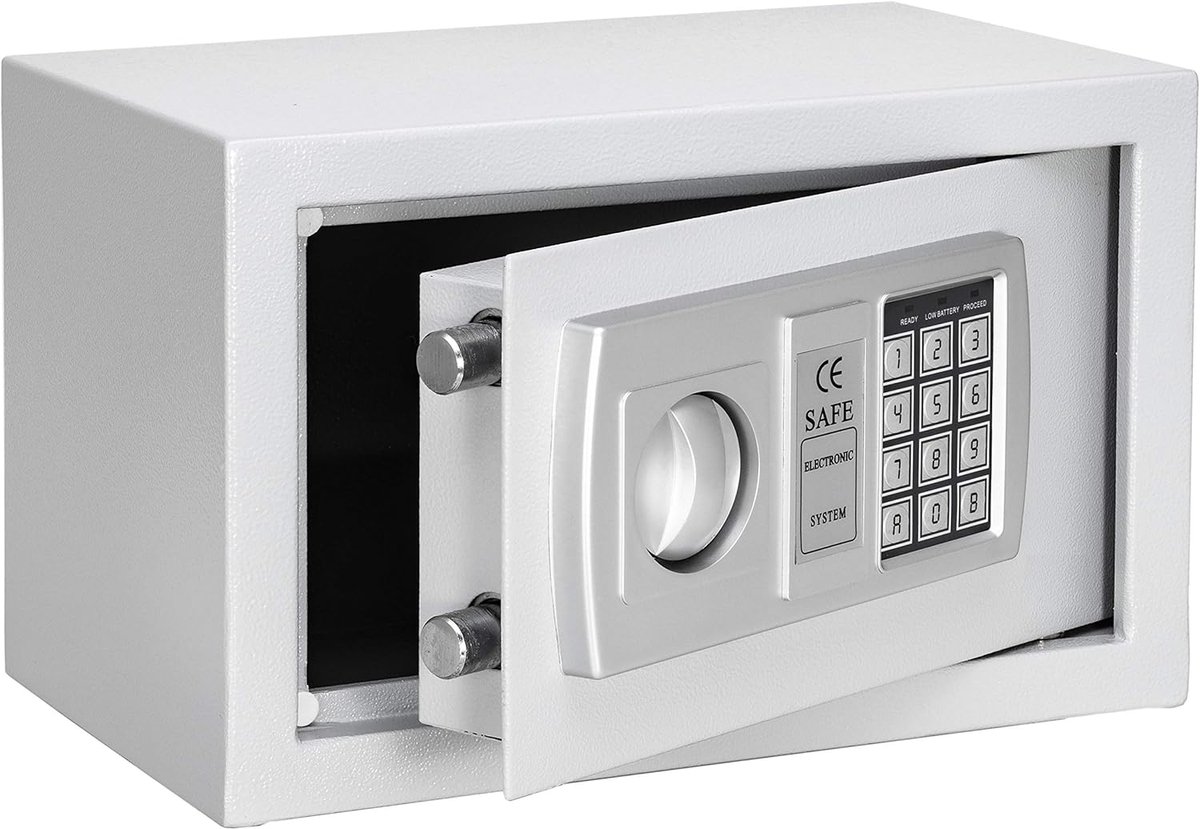 De MKSS Kluis Vingerafdruk Brandwerend Zilver in één oogopslag