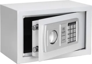 MKSS Kluis Vingerafdruk Brandwerend Zilver