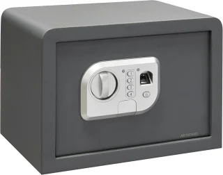 MKSS® Vingerafdruk Kluis met Alarmsysteem Zwart
