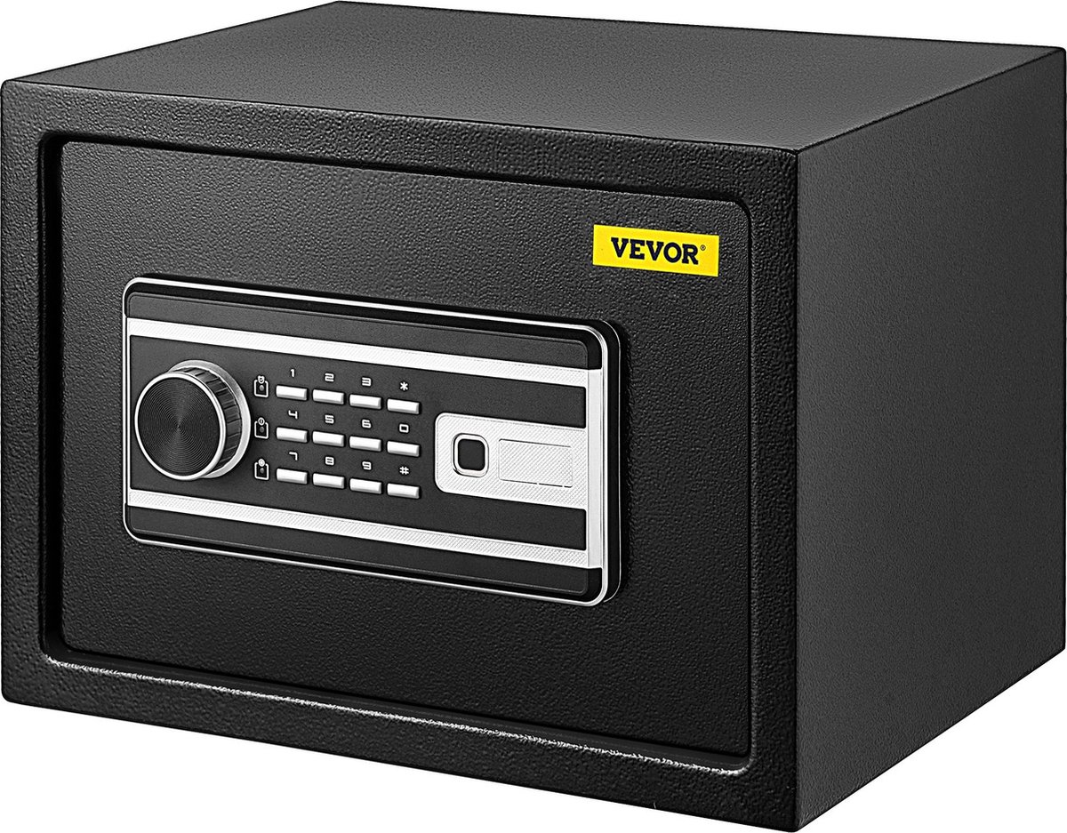 De Momentum Elektronische Kluis 22L Zwart in één oogopslag