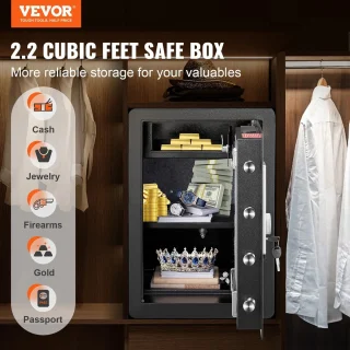Premium Elektronische Kluis Safe L40xB33xH60cm