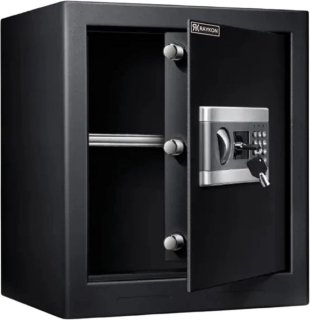 Raykon Elektronische Kluis 35x31x45 cm Zwart