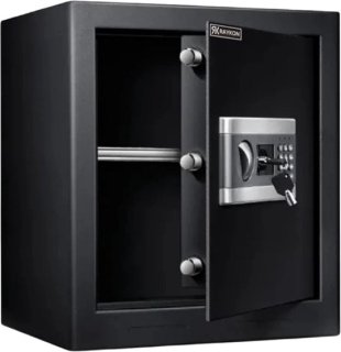 Raykon Elektronische Kluis 35x31x45 cm Zwart