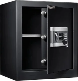 Raykon Elektronische Kluis 35x31x45 cm Zwart