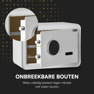 Raykon Valdura Vault Elektronische Kluis Wit