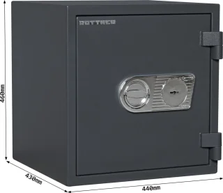 Rottner Atlas Fire 45 EN1 Brand- en Inbraakwerende Kluis Sleutelslot