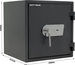 Rottner FireProfi 50 Premium Documentenkluis Sleutelslot