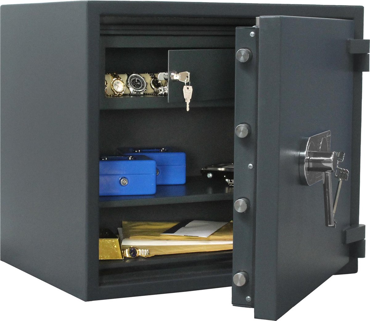 Rottner Galaxy 60 IT EN2 Sleutelslot Kluis 61x68x51cm