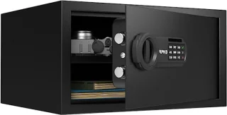 RPNB Elektrische Brandwerende Kluis 28L Zwart