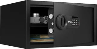 RPNB Elektrische Brandwerende Kluis 28L Zwart