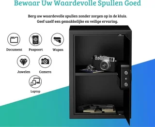 RPNB Elektrische Kluis 51L Zwart
