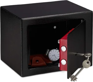 RUX® Geldkluis 17x23x17 cm Zwart