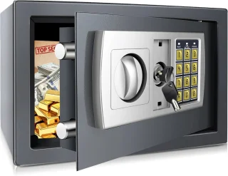 SafeLock Brandwerende Kluis 31x20x20cm met Cijferslot en Sleutel