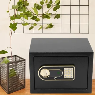 SafeLock Kluis Brandwerend XL 22L Cijferslot & Sleutel 35x25x26