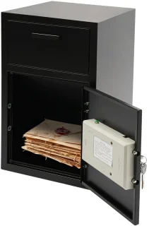SafeLock Kluis XL Brandwerend Met LED Scherm & Muurbevestiging 69L