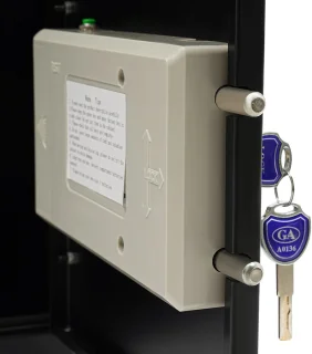 SafeLock Kluis XL Brandwerend Met LED Scherm & Muurbevestiging 69L