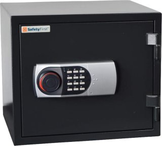 De SafetyFirst FireDoc 1E brandwerende kluis met codeslot in één oogopslag