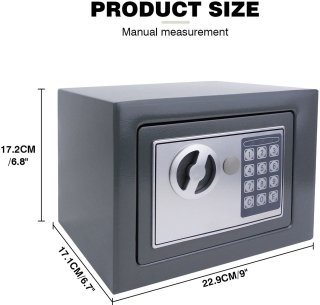 De Sattire Elektronische Muurkluis 4,6L in één oogopslag