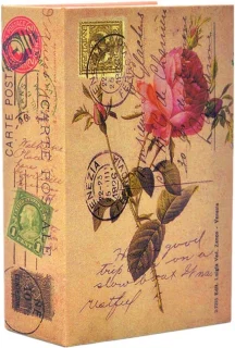 SnelShoppen - Verborgen boekkluis met combinatieslot, maat S 18 x 11,5 x 5,5 cm