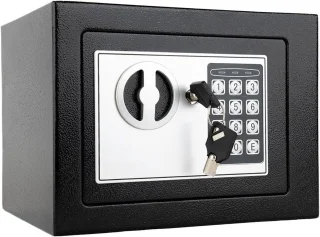 De SNJY® Documentenkluis 17 x 23 x 17 cm Zwart in één oogopslag