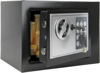 SNJY® documentenkluis - 17D x 23B x 17H cm - zwart