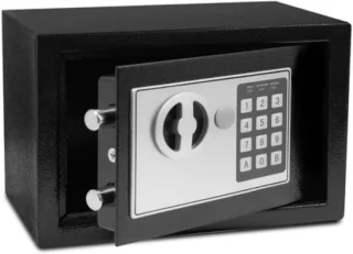 SNJY® documentenkluis - 17d x 23b x 17h cm - zwart