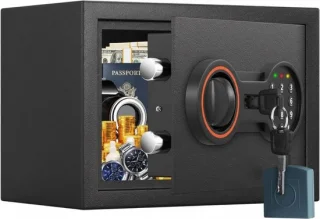 SNJY® documentenkluis 20d x 31b x 20h cm zwart
