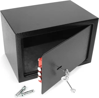 SNJY® Documentenkluis met sleutel 20L (20 x 31 x 20 cm)