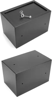 SNJY® Documentenkluis met sleutel 20L (20 x 31 x 20 cm)