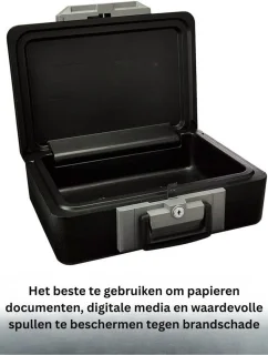 SNJY® Documentenkluis met sleutel
