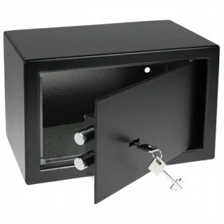 SNJY® kluis 20D x 31B x 20H cm zwart