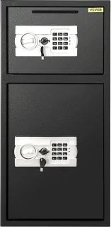 Staalkluis 2-Laags 65L Elektronisch Cilinder Zwart