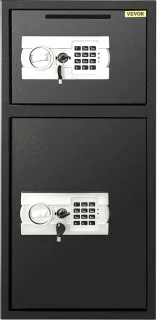 Staalkluis 2-Laags 65L Elektronisch Cilinder Zwart