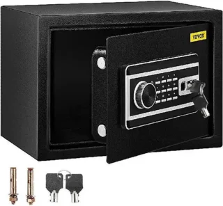 Tumex Elektronische Vingerafdrukkluis 22L Zwart
