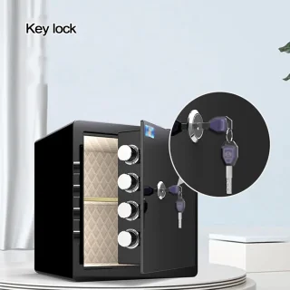 Wat vinden we goed aan de Veiligheidskluis 25x35x25 cm Zwart