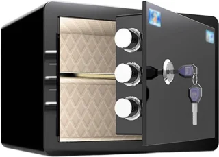 Veiligheidskluis 25x35x25 cm Zwart review