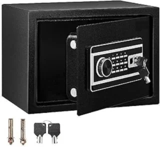 Veiligheidskluizen Elektronisch 22.6L Zwart