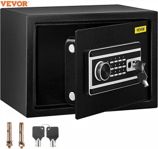 Vevor Brandwerende Elektronische Kluis 22.6L Zwart