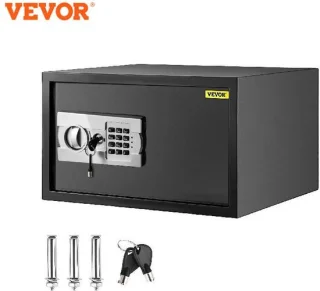 Vevor Brandwerende Kluis Elektronisch 31L Zwart