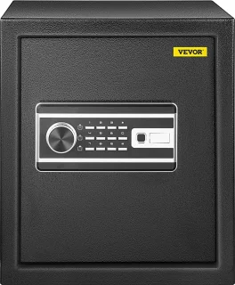 VEVOR Kluis Elektronisch 48L Met Cijferslot Vingerafdruk En Sleutel